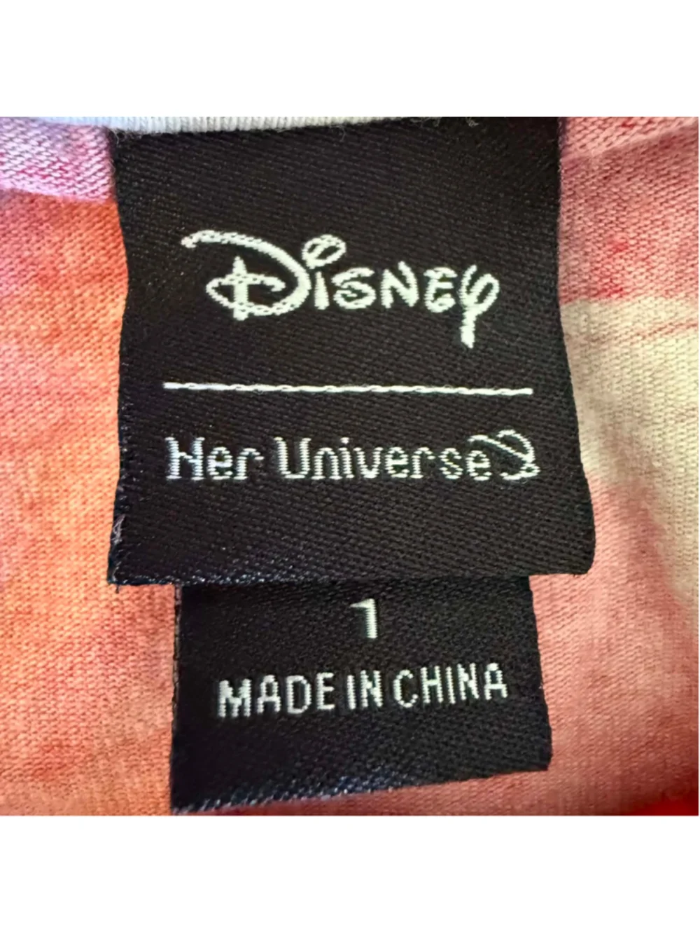 Disney Minnie Mouse Bow Print Women Pajama Dress Red White Size 1X
